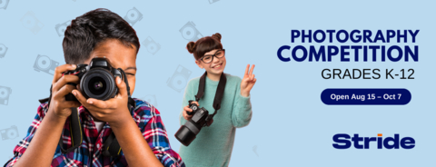 Creativity Is Limitless—Stride Invites Students to Grab The Camera (Graphic: Business Wire