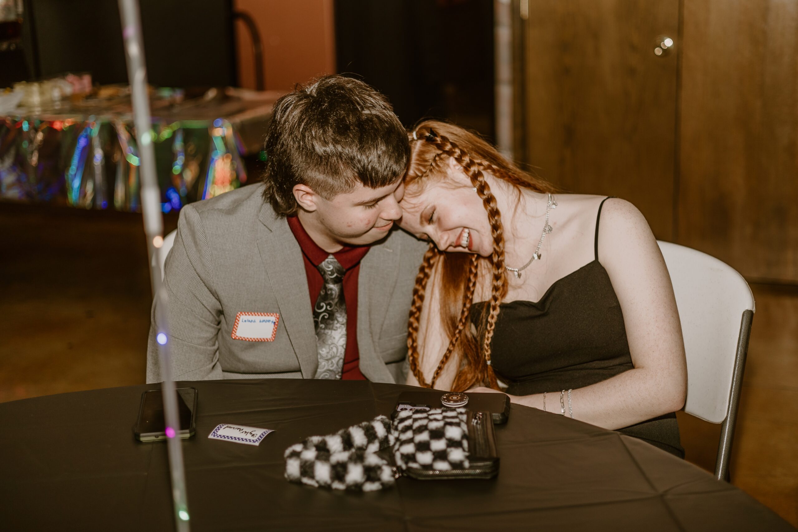 boyfriend being cute with girl