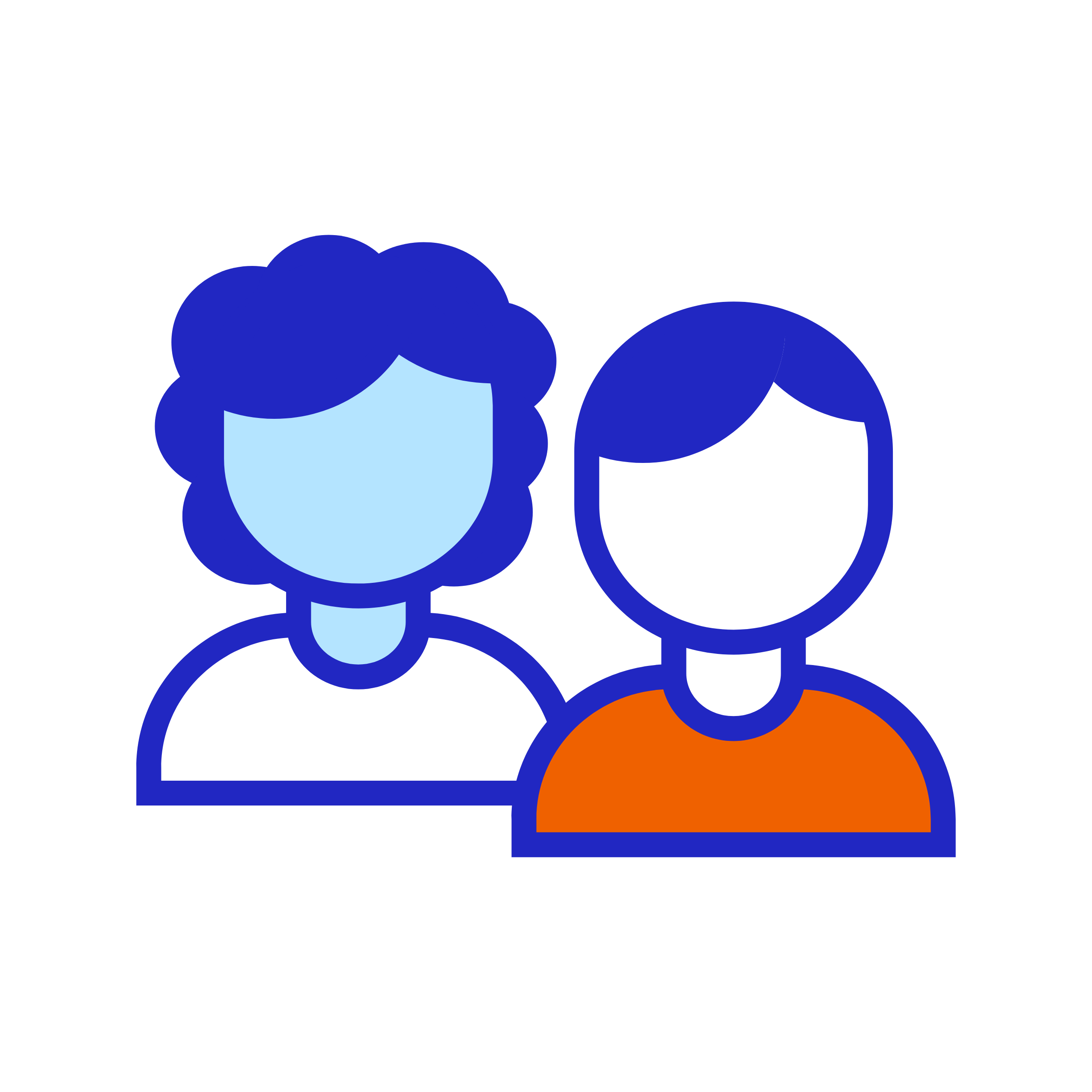 Two avatars icon